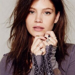 Free People Kyoto Cuff Thermal Size Small Rare Iris Color EUC